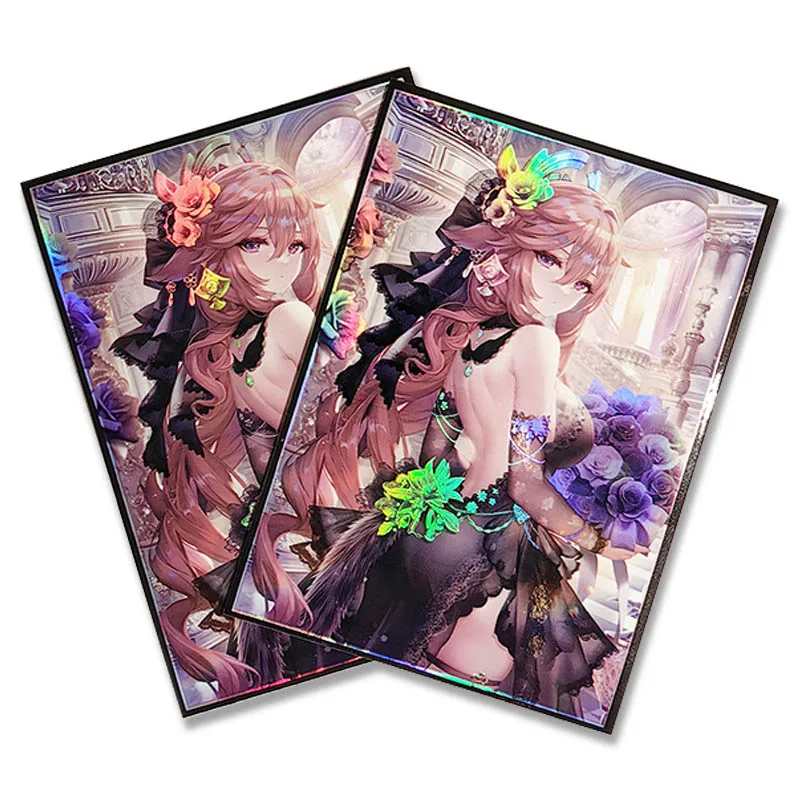 60PCS/LOTBAG Anime TCG Card Sleeves 66x91mm Game Cards Protector High End  Perfect size for Card