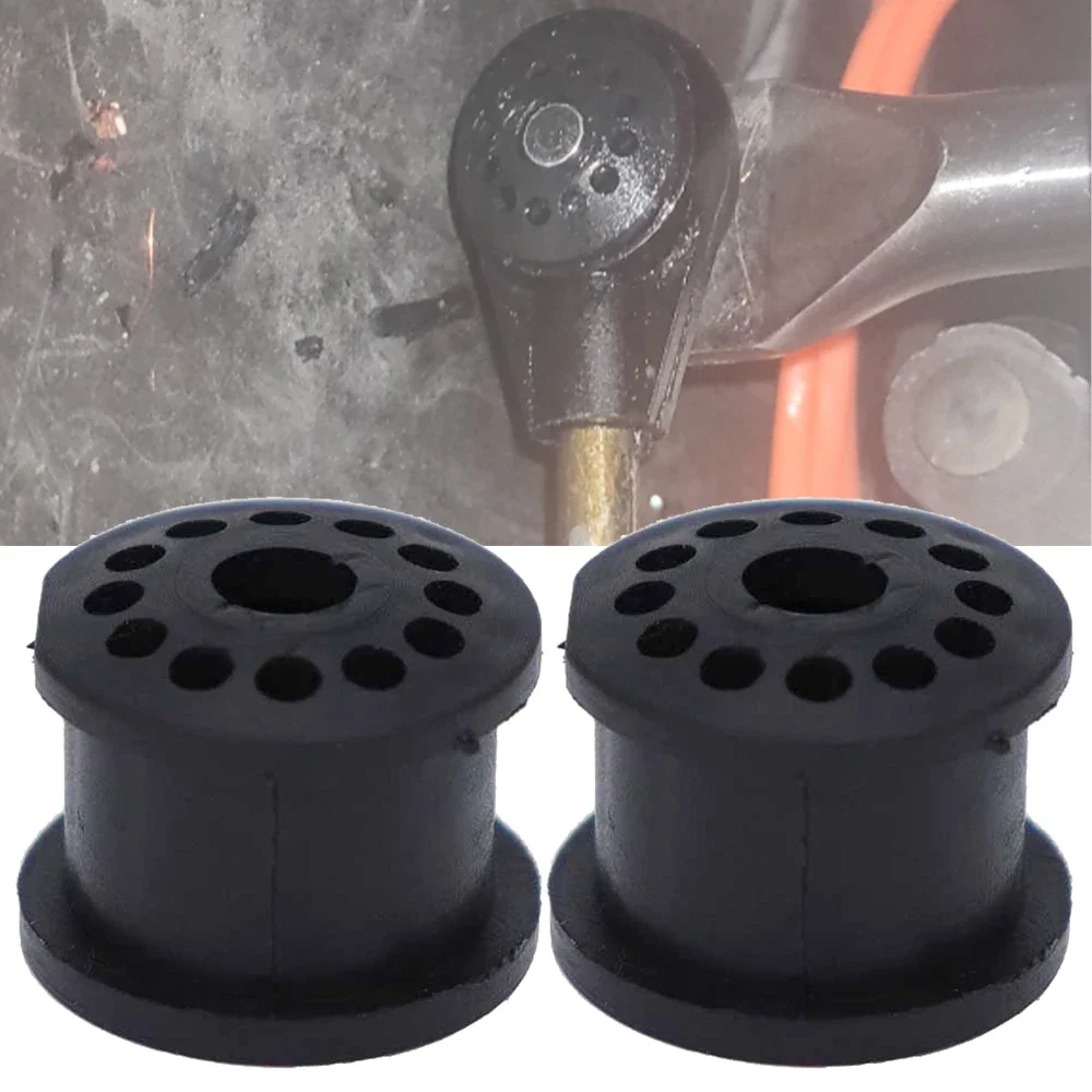 Rubber Bushing 2PC Gearbox Control Cable Repair Kit For Chrysler Lancia Voyager Manual Transmission Gearbox Shift Lever Cable Linkage Repair Kit Replacement Part
