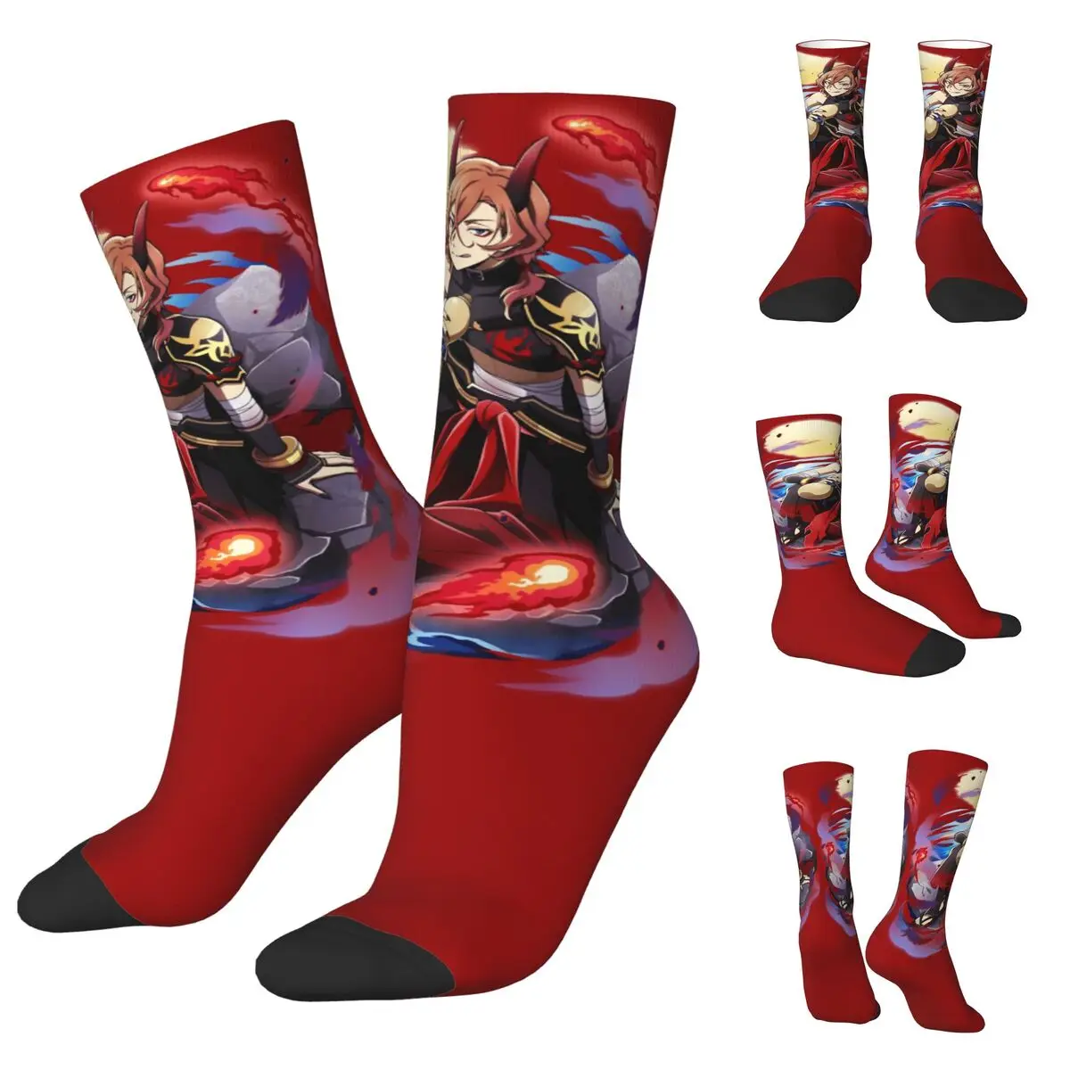 

Bungou Stray Dogs Chuuya Nakahara Men Women Socks Windproof Beautiful Suitable for all seasons Dressing Gifts