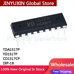 10 - Piece Set of High - Quality DIP - 18 Integrated Circuits (CD1517CP)