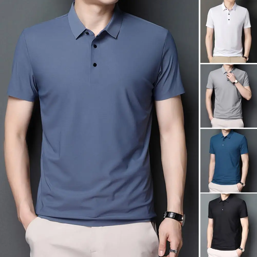 

Роскошная брендовая рубашка с коротким рукавом, Мужская футболка с отложным воротником, летний тренд, деловая рубашка Paul, Высококачественная Мужская одежда