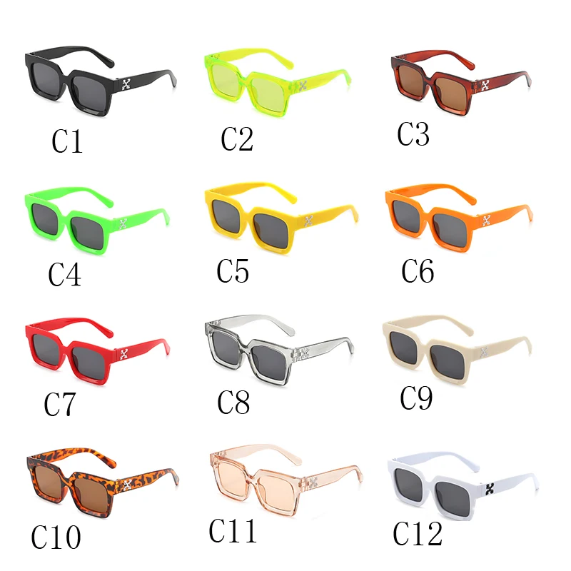 Polarized Sunglasses Vintage Sunglasses Square Small Frame Printed Women's Men's Outdoor Model UV400 Retro 1 Pair