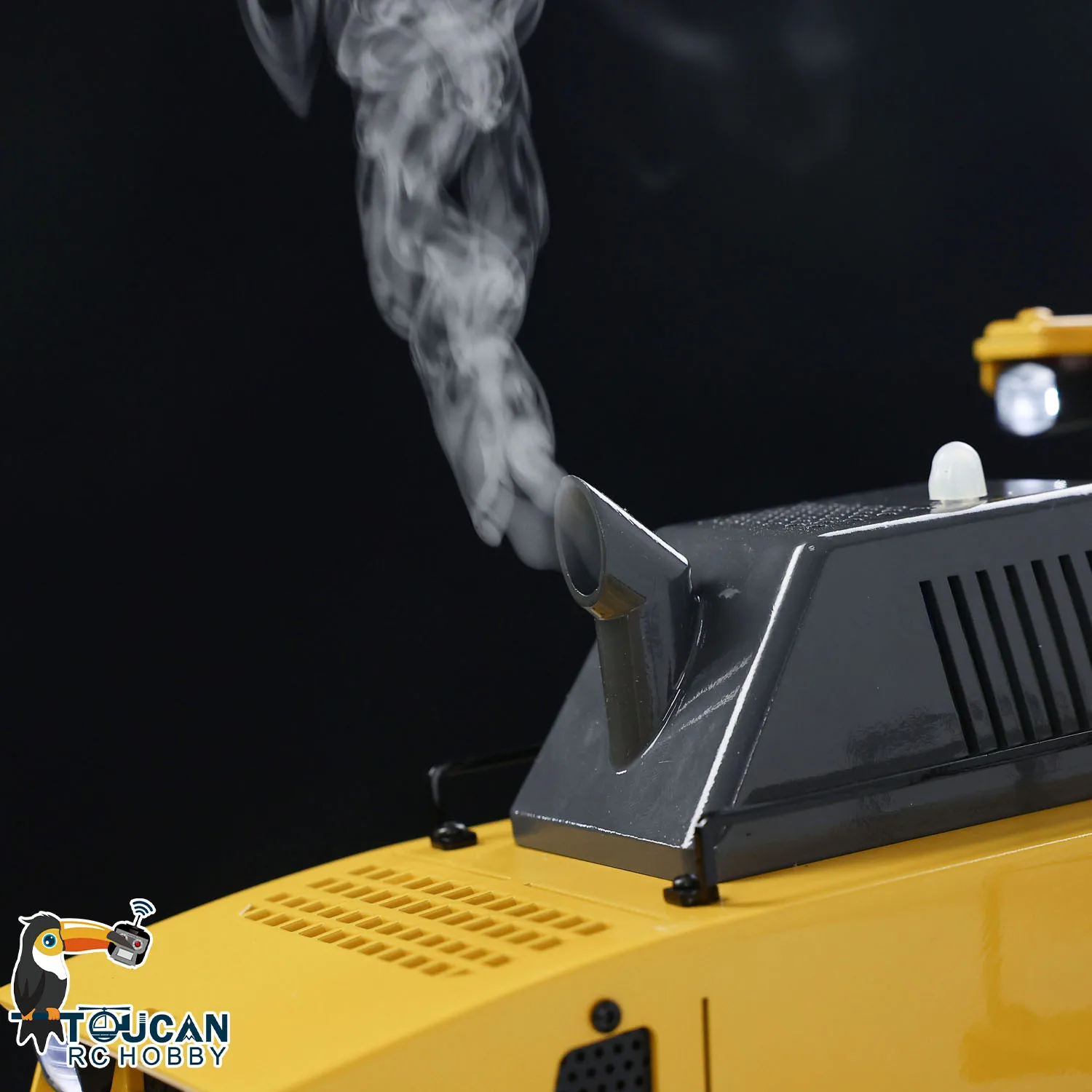 Upgraded 1/14 XDRC WA470 RC Hydraulic Loader Metal Radio Control Construction Vehicle Smoking Sounds Trucks Lights Toys THZH1781 6
