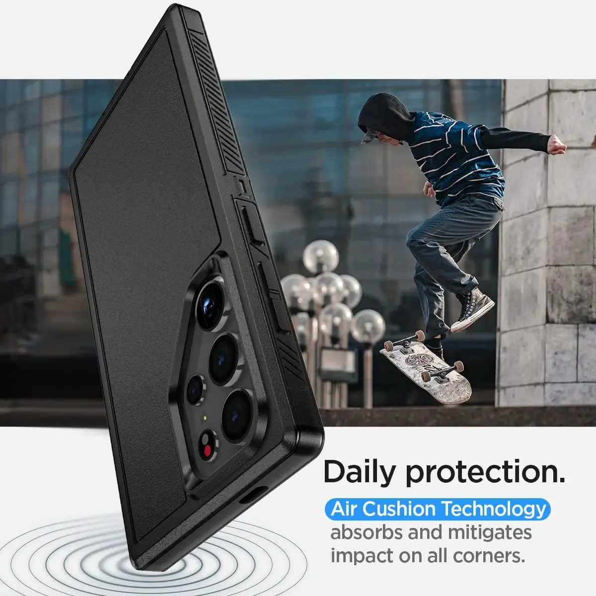 Dual Layer Slim Hybrid Rugged Phone Case - Shockproof Armor Box Cover