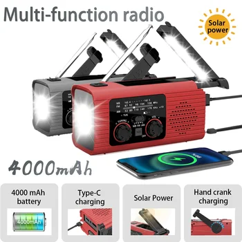 Portable Emergency Solar Radio Flashlight 1