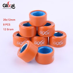 High Performance Racing Variator Roller Weights (8pcs) - 20x12mm (20x12mm - 12G)