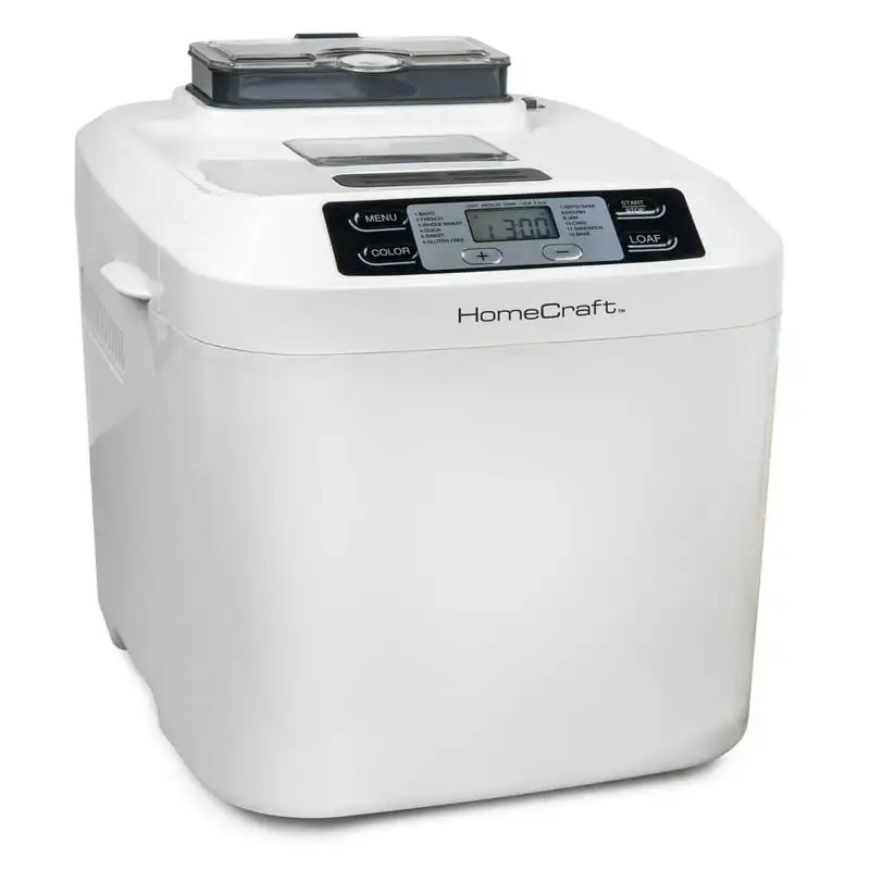 

HCPBMAD2WH Programmable 2 Lb. Breadmaker With Auto Fruit & Nut Dispenser