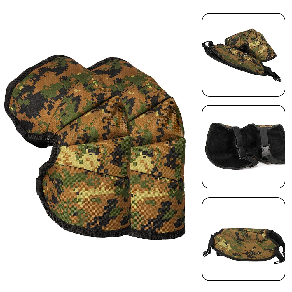 

1 пара наколенников для подледной рыбалки, зимнее защитное снаряжение, теплые наколенники для лыж, защитные наколенники для подледной рыбалки, защитное снаряжение для холодной рыбалки