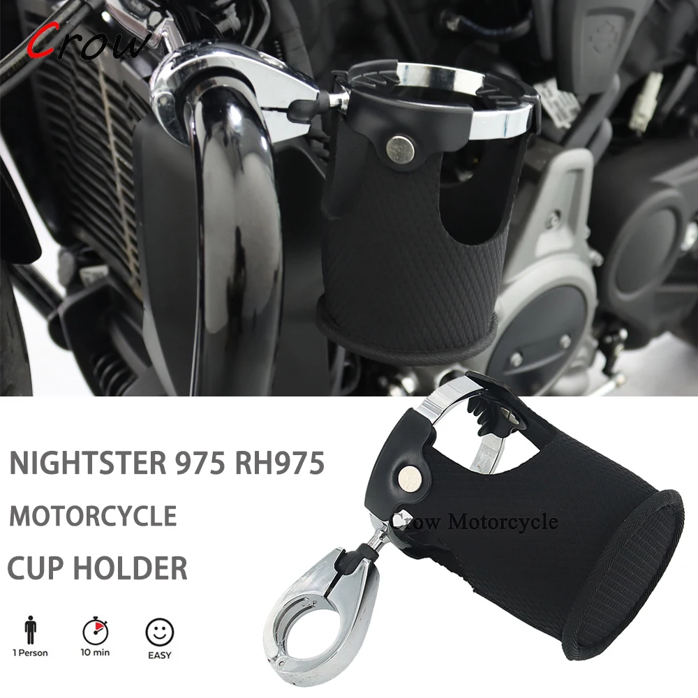 

For NIGHTSTER 975 RH975 RH 975 2023 New Motorcycle Universal 22MM 25MM 32MM Caliber Rolling Rod Handle Water Bottle