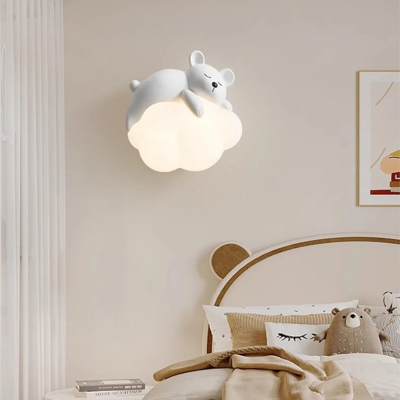 DOITOOL Moon Lamp Power Led Night Light Bedroom Nightstand