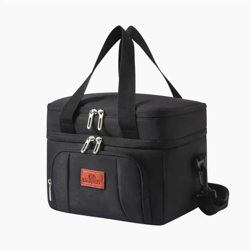 Borsa Termica Morbida Per Pranzo, Riutilizzabile E Impermeabile, Con Chiusura In Velcro, Portatile Per Lavoro, Scuola, Picnic E Viaggi - 3