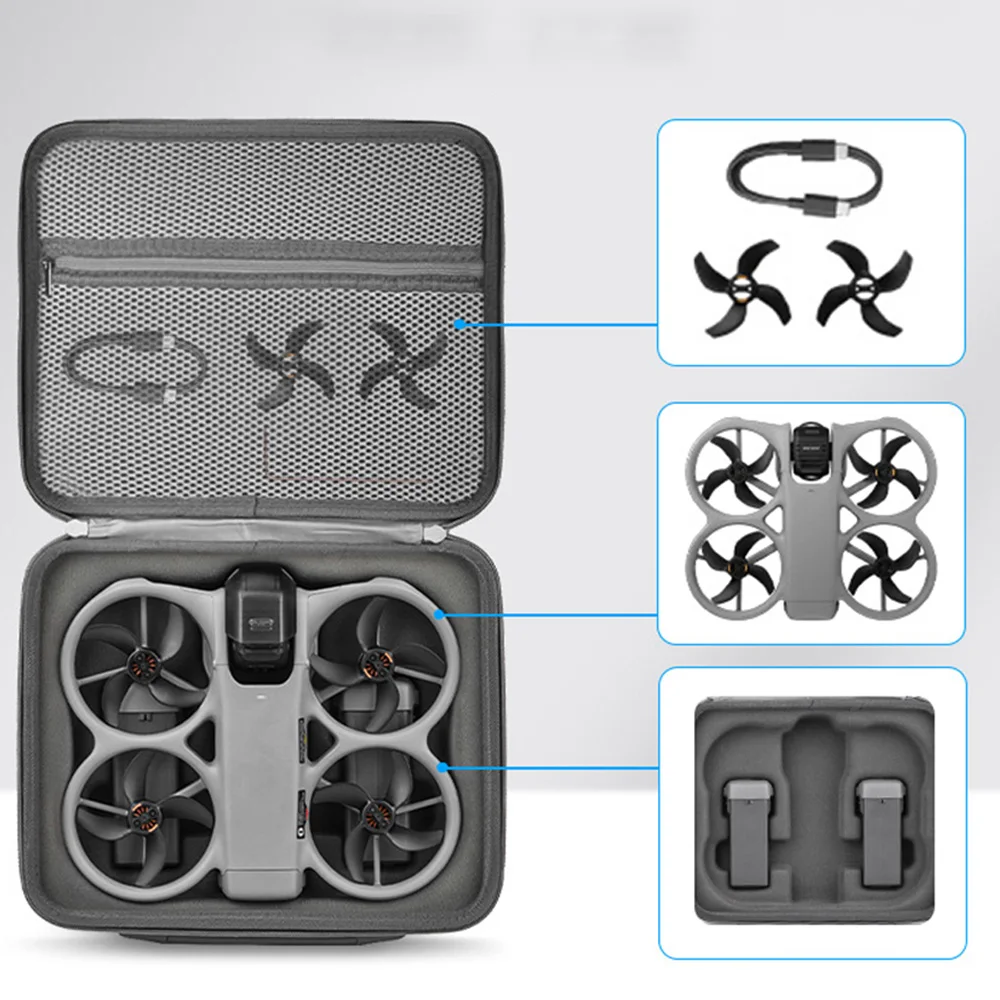 DJI Avata 360 액세서리용 어깨끈이 달린 보관 가방