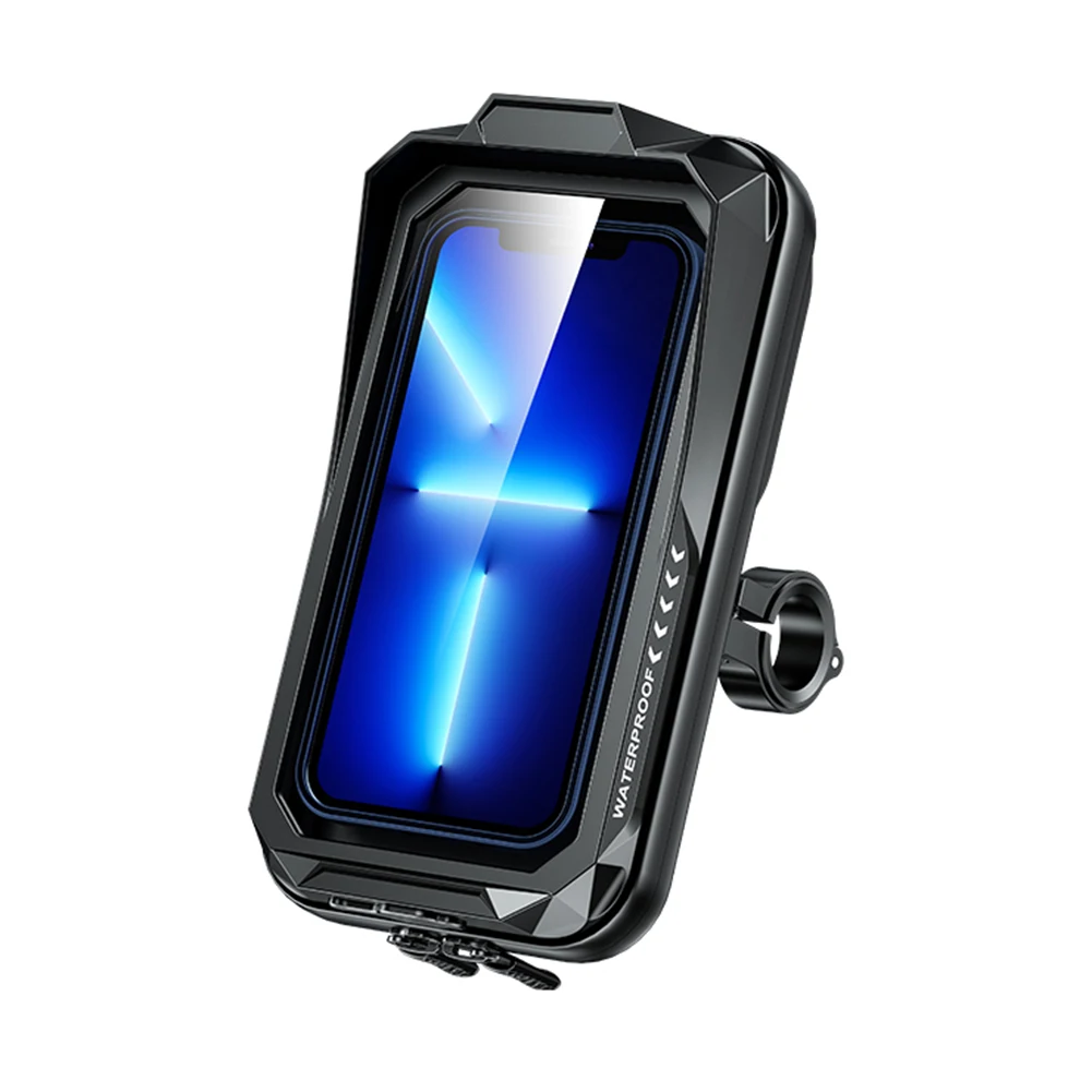 Touch Screen Motorcycle Phone Bag Mount 360 Degree Rotation Bicycle Motorcycle Phone Holder for Cycling Riding Equipment