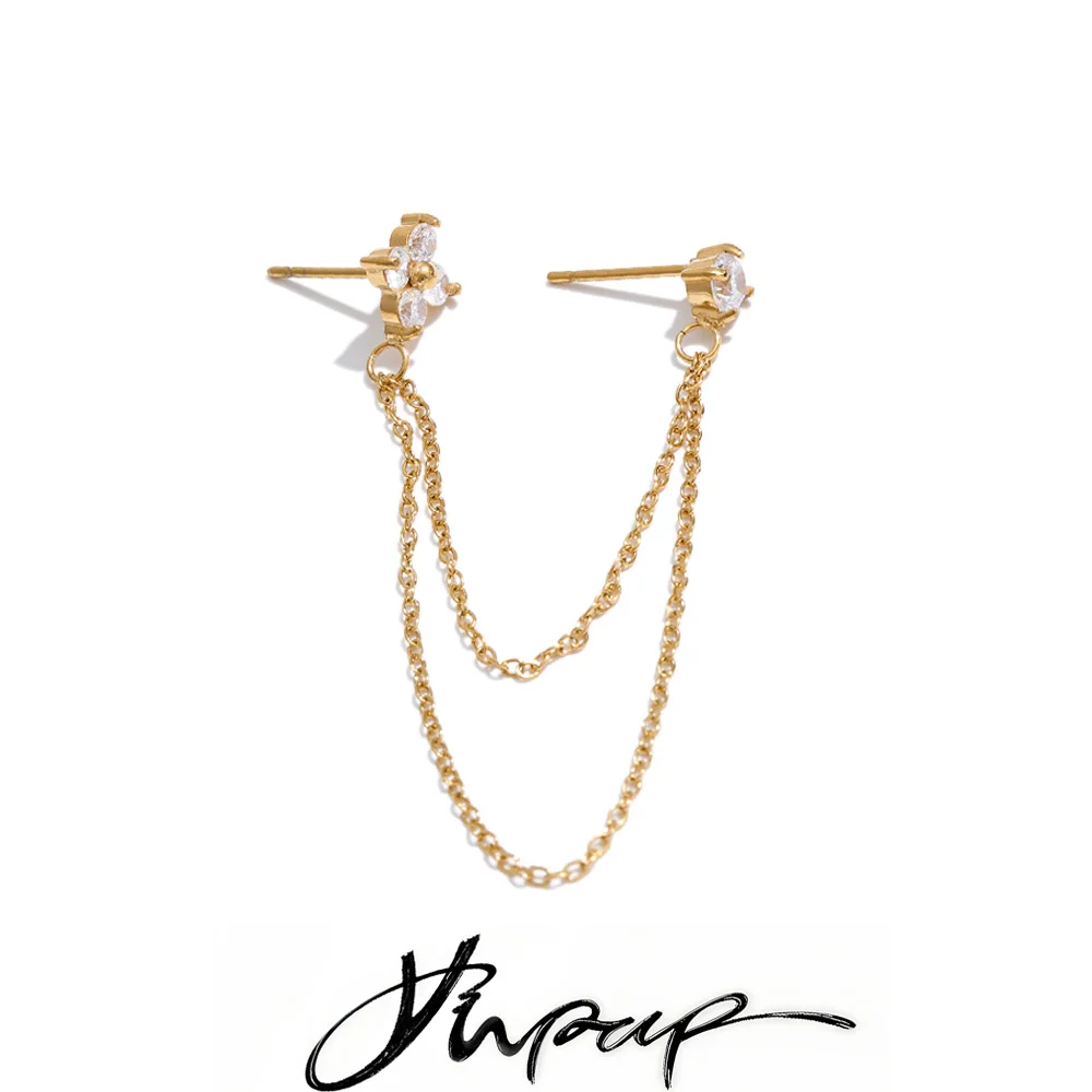 Yhpup Cubic Zirconia Earrings