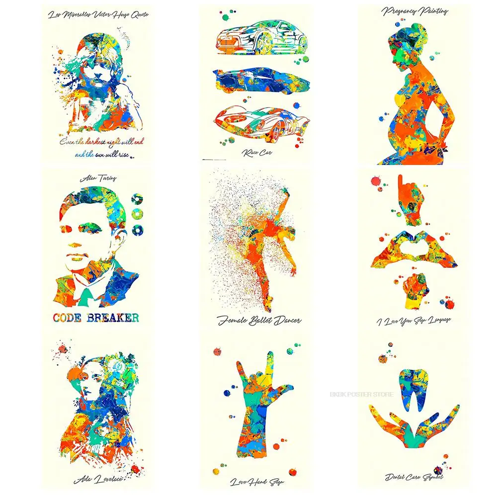 

Pop Vintage Colorful Buddha Yoga Meditation Poster Nostalgia Living Coffee Car Canvas Vintage Cafe For Art Room Decor Aesthetic