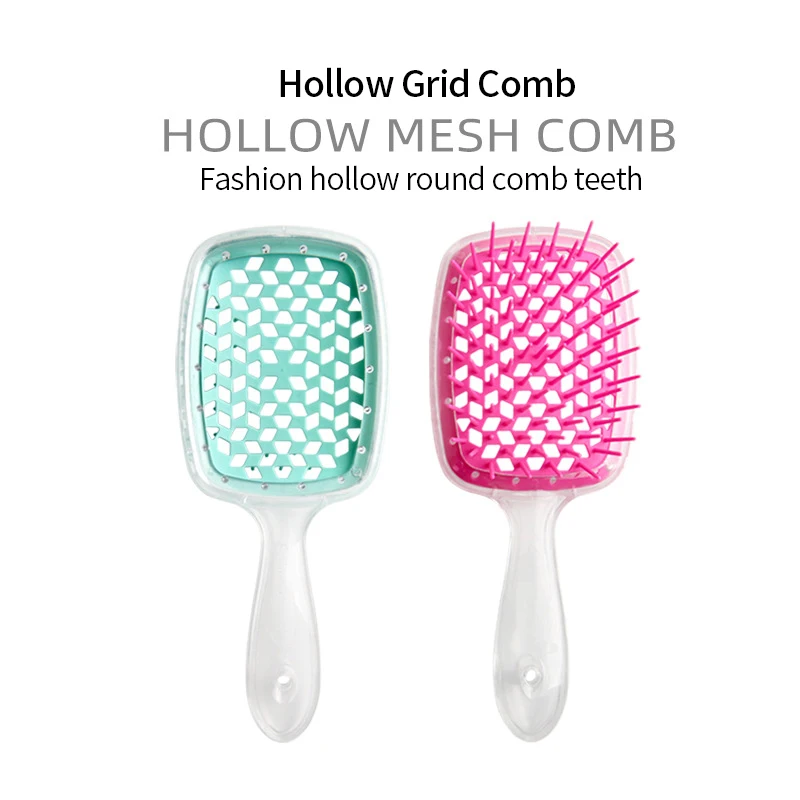 

1pcs Wide Teeth Air Cushion Combs Women Scalp Massage Comb Hair Brush Hollowing Out Home Salon DIY Hairdressing Tool