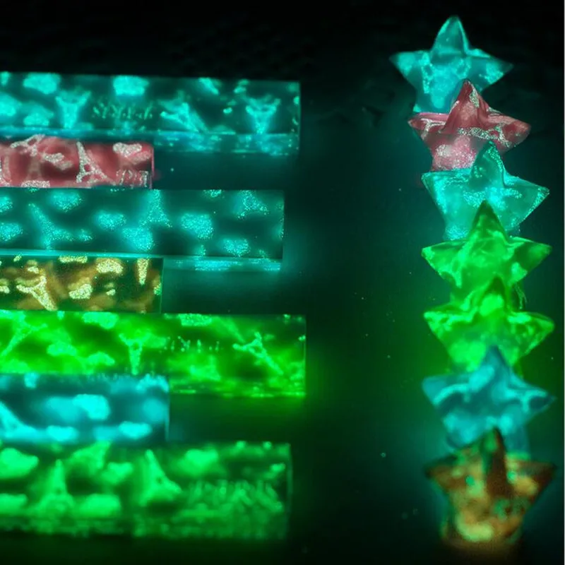 

5 упаковок светящаяся счастливая звезда складная заметка желания рукоделие сделай сам свадебный специальный подарок на день рождения хэллоуин