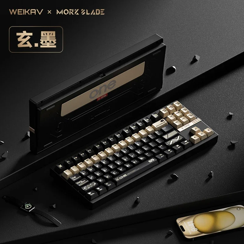 キーボード weikav morkblade k-one80 Weikav K-One80 Wired Keyboard Magnetic Switch Morkblade K