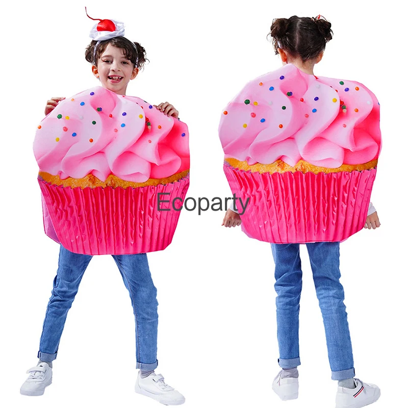 Dress Up America Cupcake Costume per Bambini - Zucchero Dolce Rosa