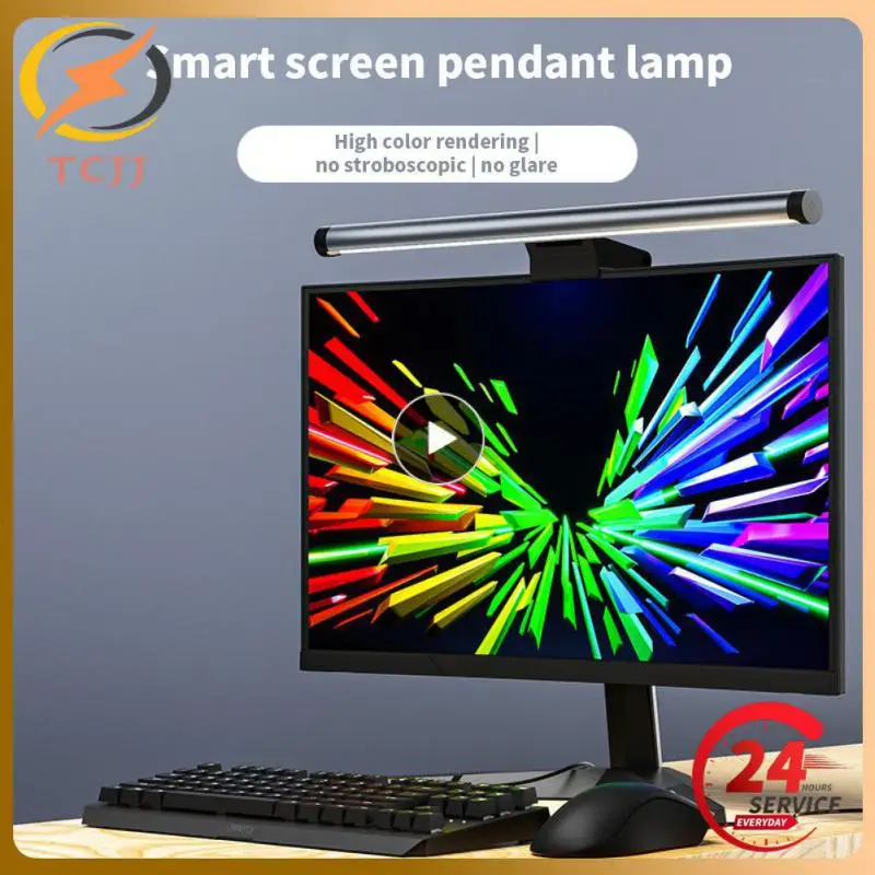 

Беспроводная лампа с дистанционным управлением компьютерная лампа для защиты глаз с регулируемым держателем из алюминиевого сплава