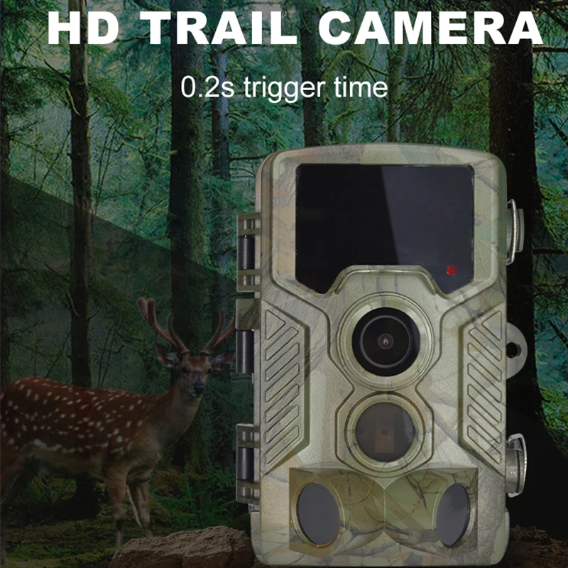 

Waterproof Outdoor Trail Hunting Camera, Shooting, Tactical, Airsoft, Wildlife, Night Vision, Surveillance, Trap, CS Game, 21MP