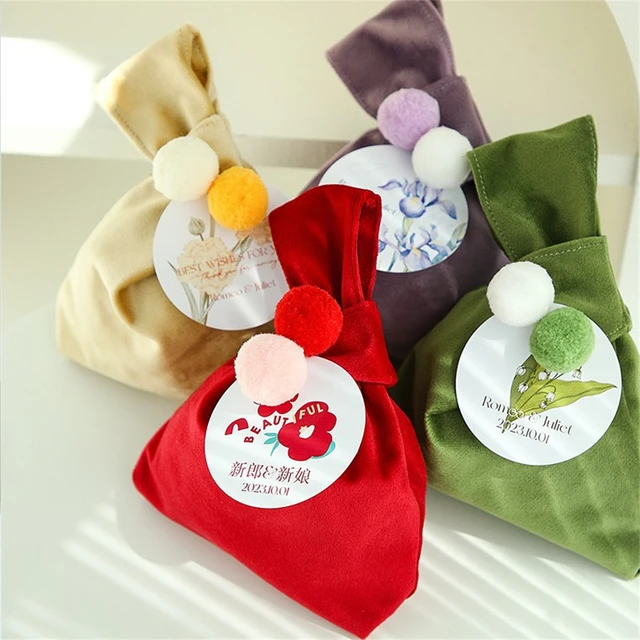 Christmas Theme Baby Shower Favor Bags