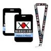 Japanese Style Hunter License ID Card Holders Lanyards Girls Door Card Case Hanging Rope Badge Holder Neck Strap Card Small Gift 3