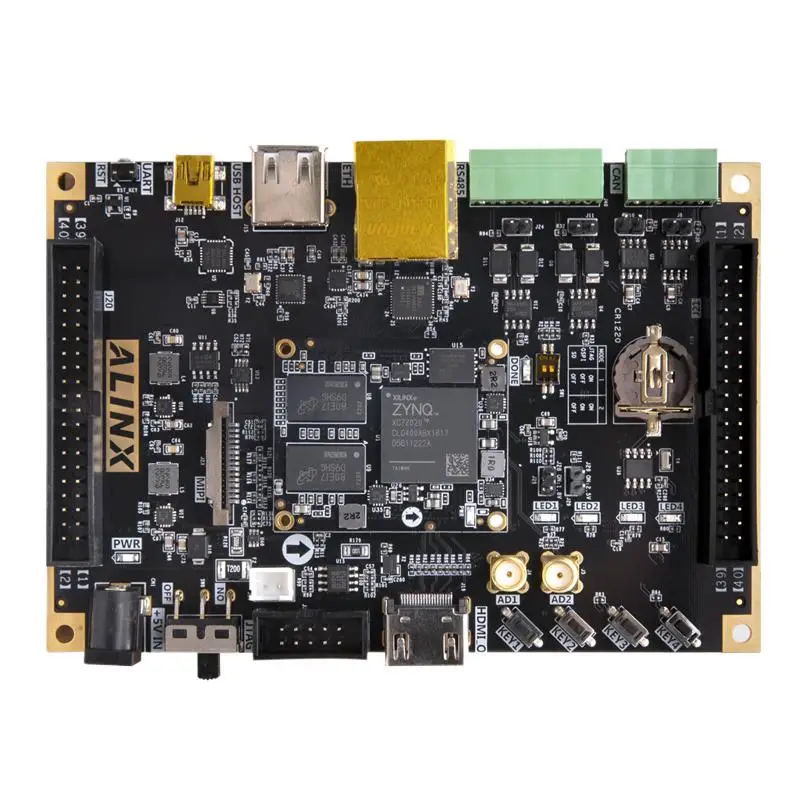 

ALINX AX7Z010B: XILINX Zynq-7000 SoC XC7Z010 FPGA Development Board ZYNQ 7000 7010 ARM