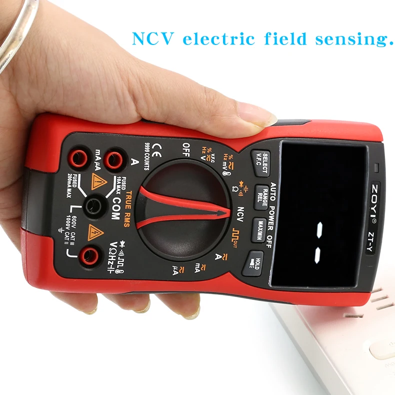 ZOYI Digital Multimeter ZT-Y automatic high-precision multifunction multimeter maintenance electrician portable anti-burning