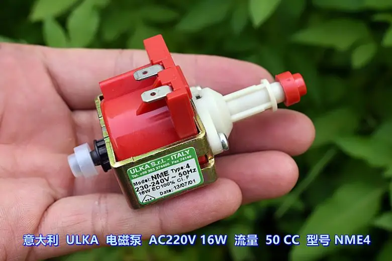 Kaffee Maschine Zubehr Ulka Ep4 Magnete Pumpe Ac230V Stantuffo Pumpe Kaffee Maschine Wasser Pumpe