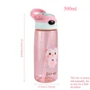 500ml Children S Water Bottle with Straw Leak Proof Plastic Water Cup BPA Free Children's Drinking Water Bottle 16 Ounces 6