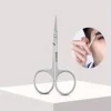 Small Stainless Steel Scissors For Nails, Eyebrow And Nose Hair Scissors, Nail Trimmers, Facial Trimmers, Makeup And Beauty Tool 1