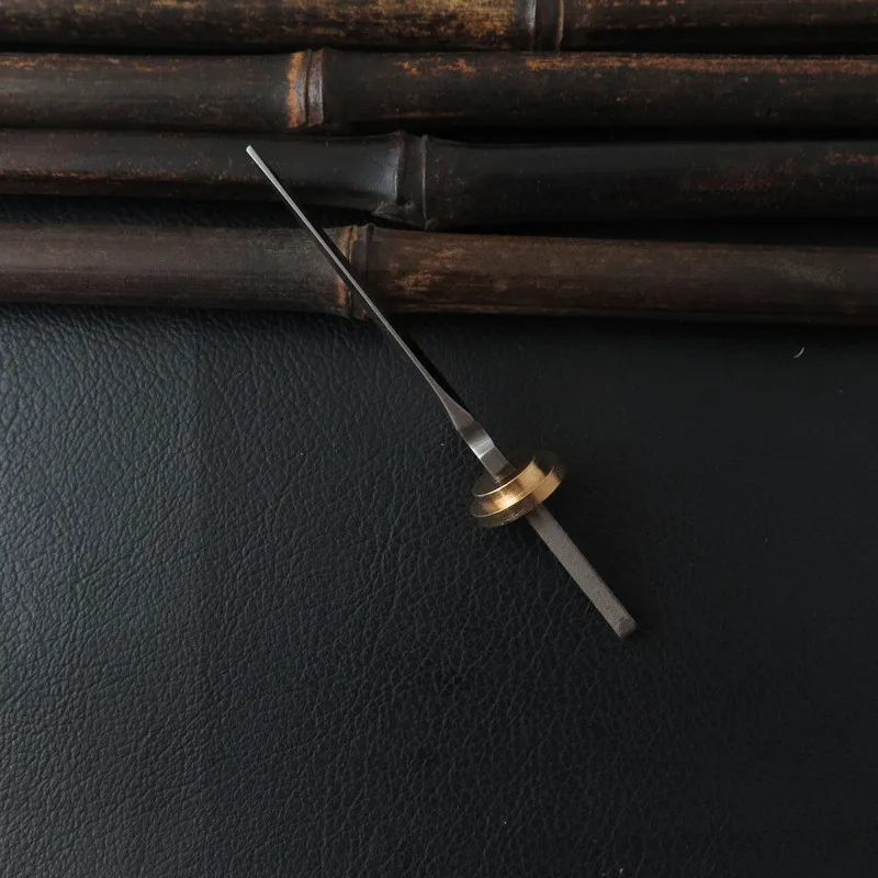 Stainless Steel Tea Knife 420 Stainless Steel Embryo Tea Sword 1Set