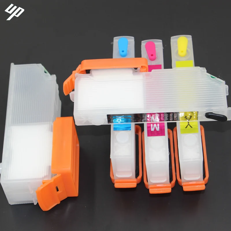 T2431 Refillable Ink Cartridge 6pcs for Epson Expression Photo XP750 XP850 XP950 XP860 XP55 XP760 XP960 XP970 printer 24XL