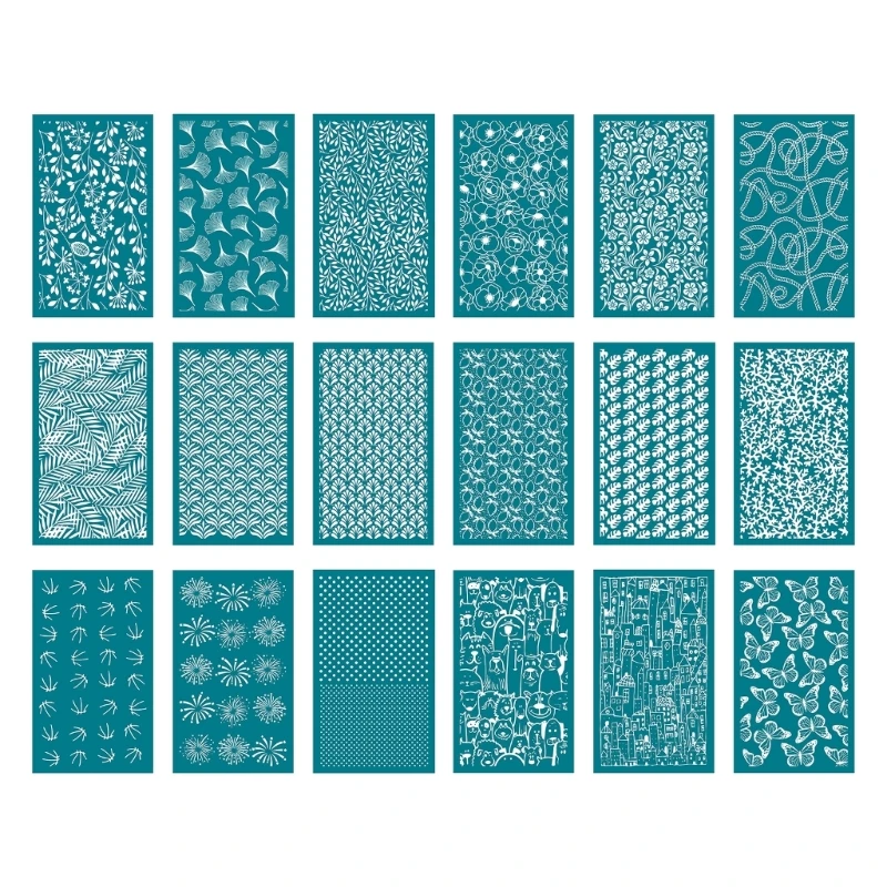 

Трафареты для шелкографии, сетчатые переводы, многоразовые трафареты, серьги для поделок своими руками