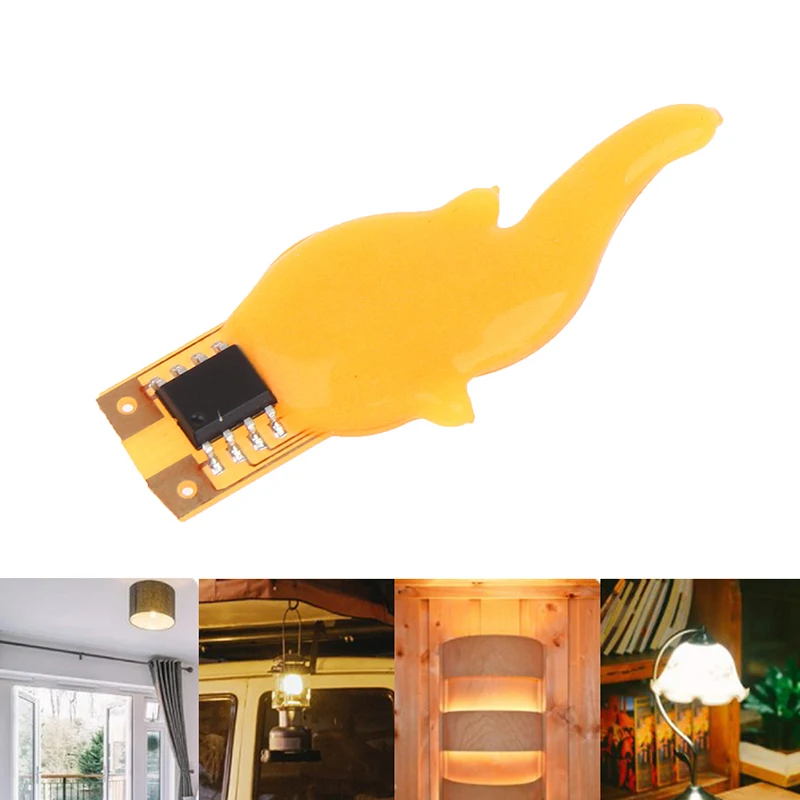 

3v Led Cob Flash Candles Flexible Filament 2200K Diode Light Decoration Light Bulb Accessories Diy Candle Light Parts