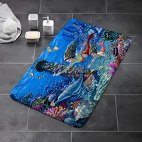 Front Door Mat Outdoor Rug Mat Undersea World Things for the Home Accsessories Custom Bedrooom Carpet Cute Room Decor Carpets 2