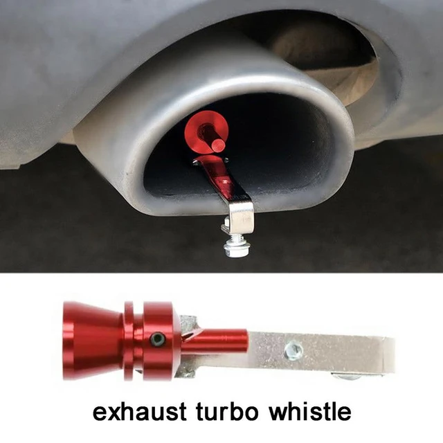 M Größe Auspuff Turbine Pfeife Universal Turbo Pfeife Schall