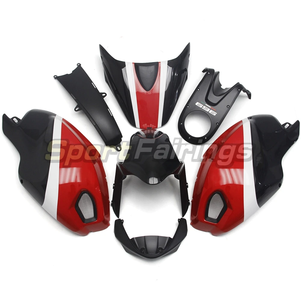 

For Ducati 696 796 795 1000 1100 2009 2010 2011-2013 Motorcycle Fairing Kit ABS Plastic Injection Body Full Bodykits Accessories