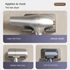 1PCS Aluminium Hair Dryer Rack Wall Mounted Bathroom Storage Organizer for Dyson Hairdryer Stand Support Cradle Holder Shelves 2