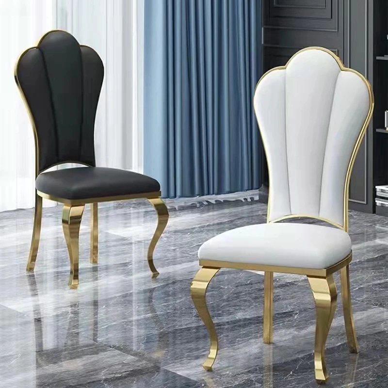 Kitchen Living Chairs Dining Room Designer High Event Leather Chair Bar Stools Design Vintage Sillas Comedor Hotel Furniture