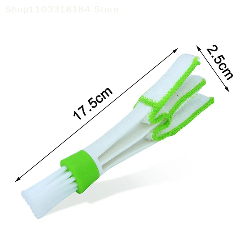 2 In 1 Car Air-Conditioner Outlet Cleaning Tool Multi-purpose Dust Brush Car Accessories Interior Multi-purpose Brush