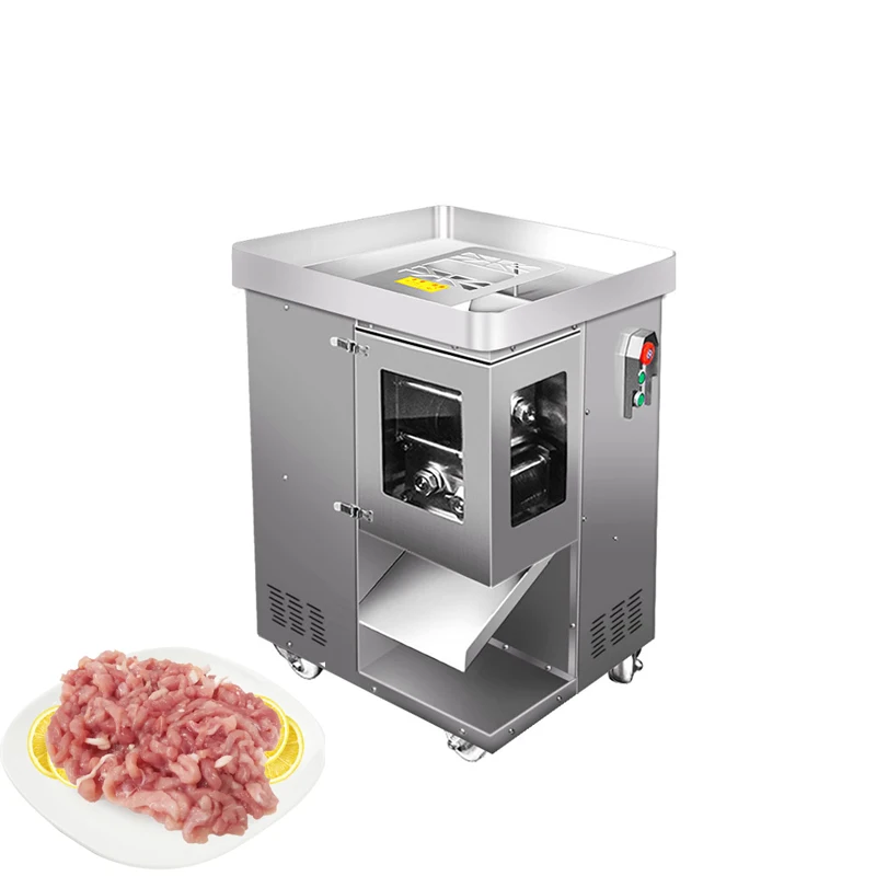 

Fully Automatic Meat Cutter, Commercial Multifunctional Fresh Meat Shredder