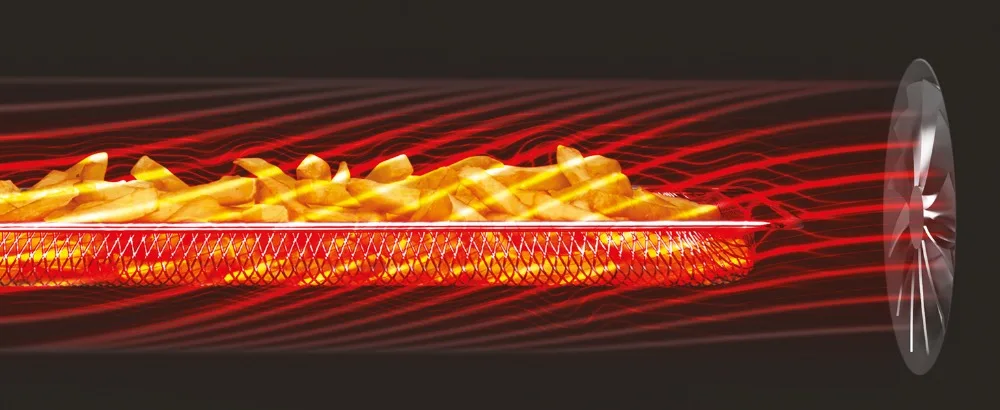 Description Picture 6 of itemSmart Air Fryer Oven, Convection Countertop Oven, Air Fryer Toaster Oven Combo, Black Stainless Steel