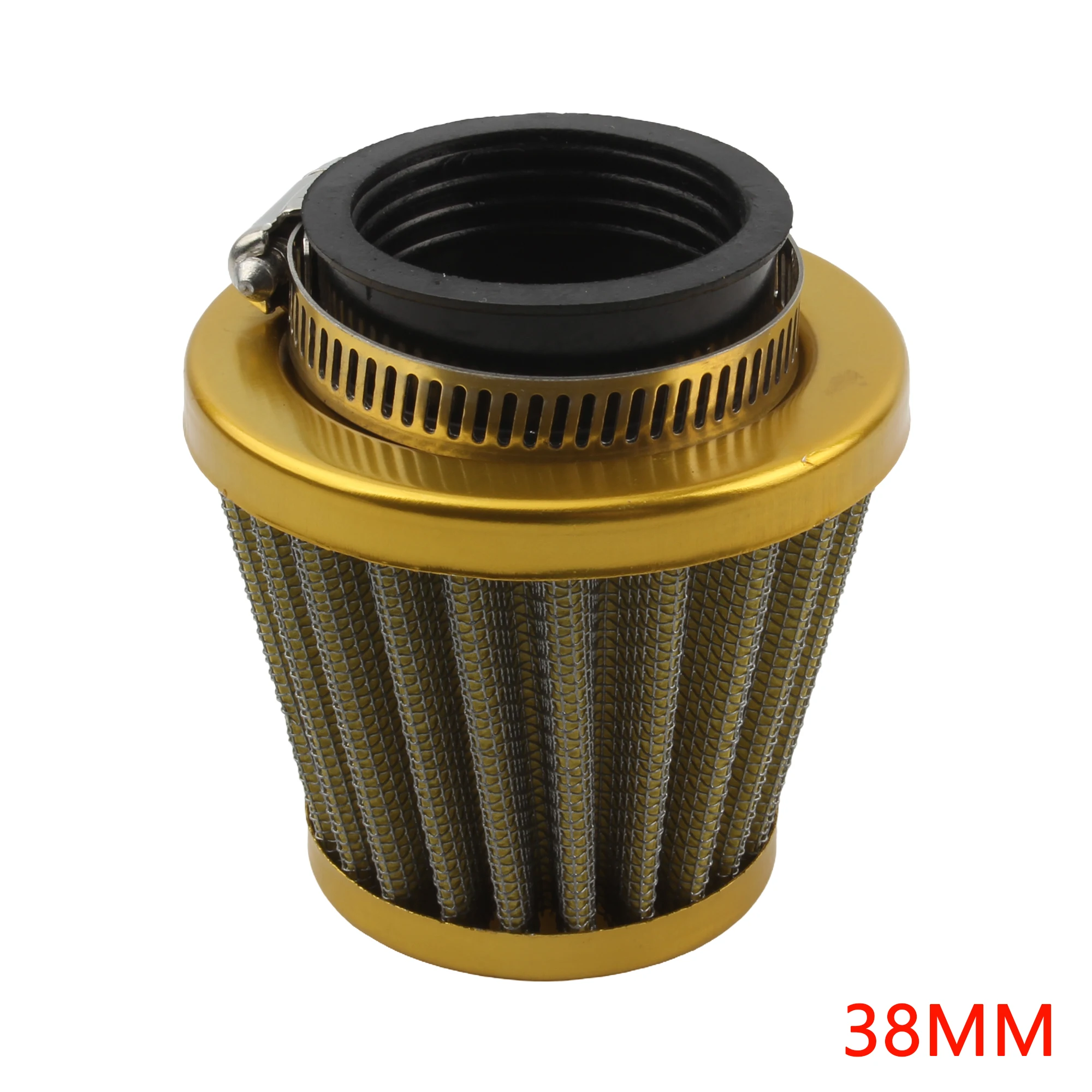 Motorcycle Air Filters Systems, Intake Induction Kit, Dirt Pit Bike Parts, Universal Motorbike, 35mm, 38mm, 42mm, 44mm