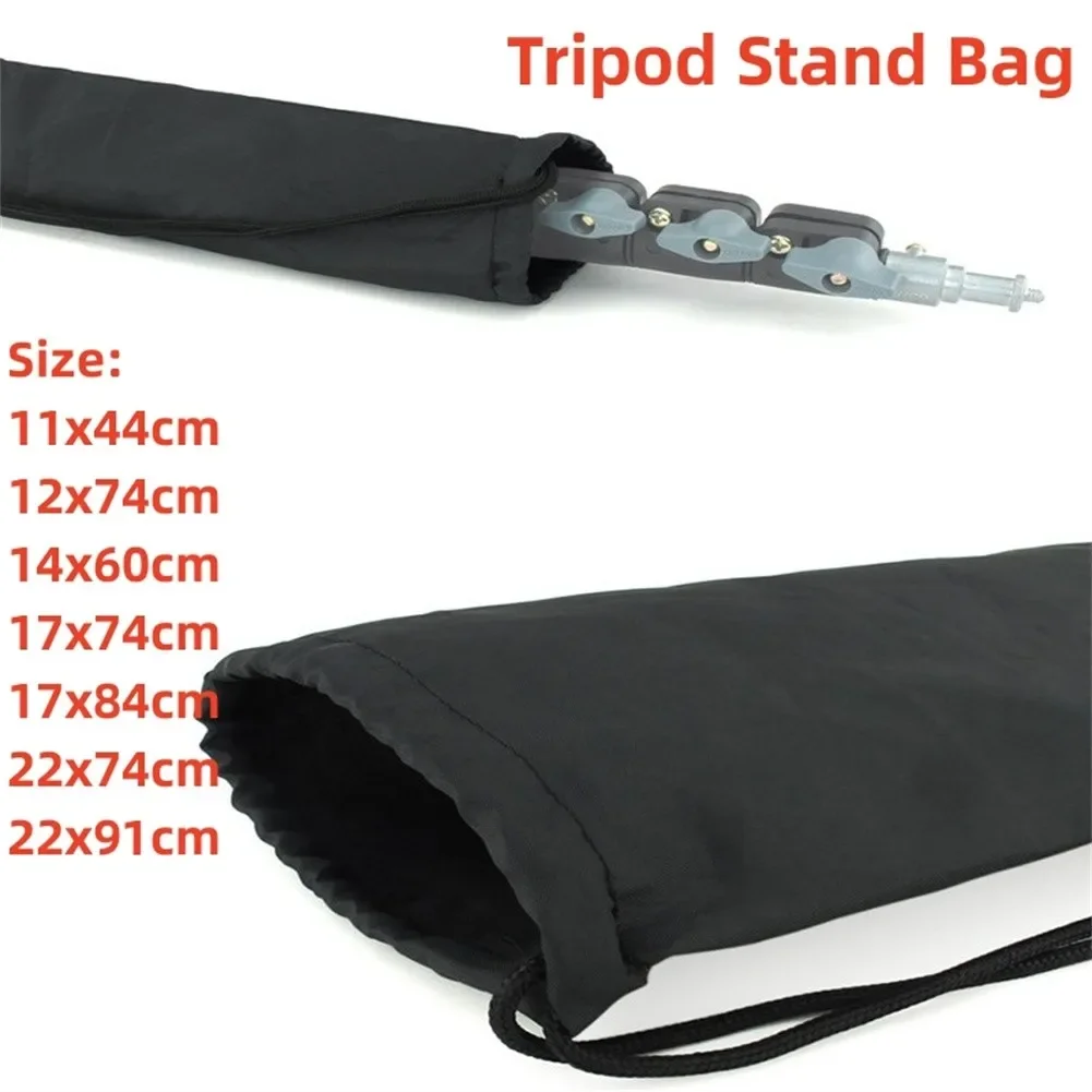 44-91cm Drawstring Toting Bag Handbag For Mic Tripod Stand Light Stand Umbrella Space-saving Storage For Carrying Speakers