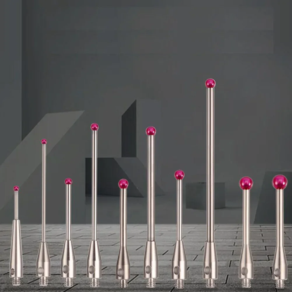 CMM Tasterstift 6mm Kugel, Spitze A-5000-3712 – Perfekt Für Koordinatenmessgeräte