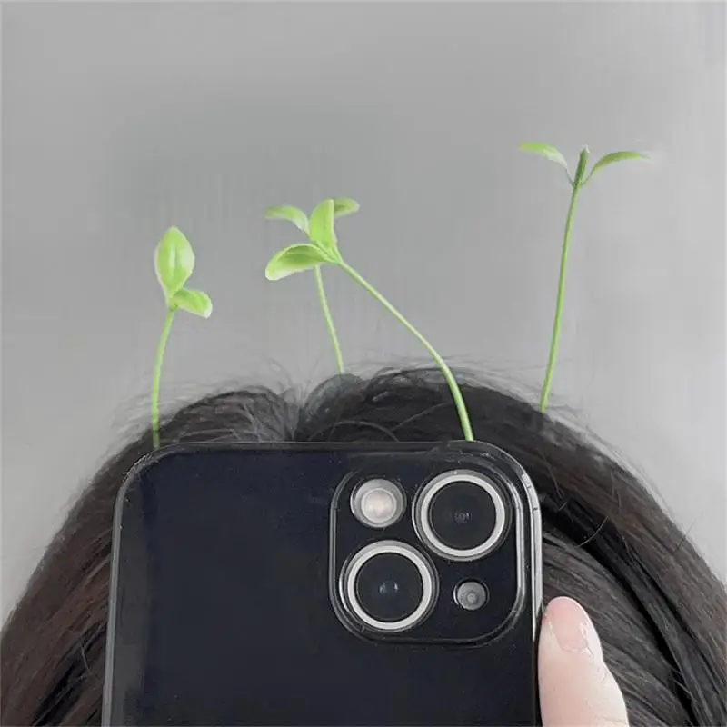 Funny Little Bean Sprouts Grass Hair Clips 20/10/5/3/1PCS hair clips hair accessories