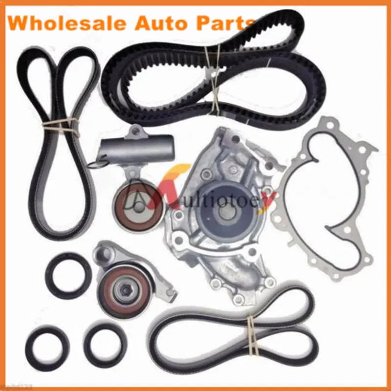 10PCS Timing Belt Kit 16100-29085 13568-29025 13505-20030 16100-29085 Fit For Lexus Es300 Es330 Toyota Camry Sienna 3.0 & 3.3 L