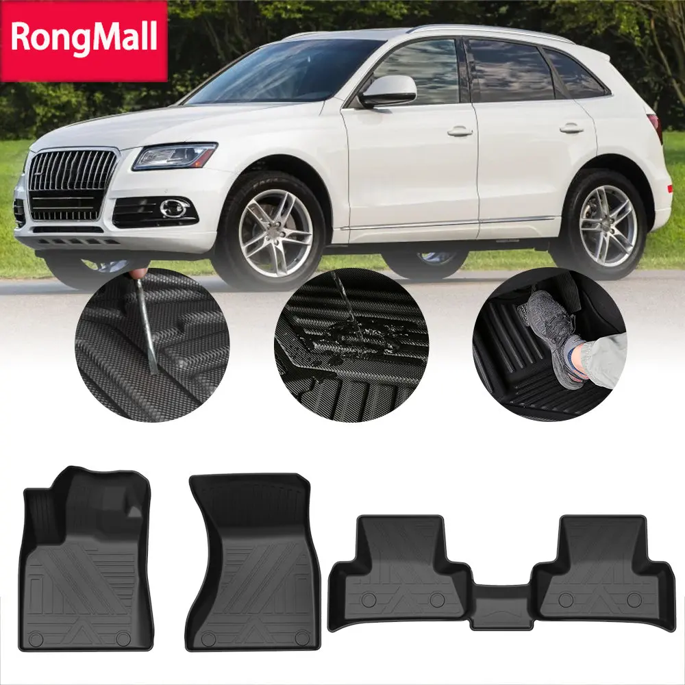

TPE Car Floor Mats for Audi Q5 2010-2018 Waterproof Protective Rubber Car Pad Liner Auto Interior Accessories